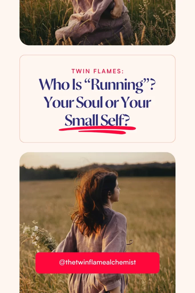 Twin Flames: Who Is Running, your soul or your small self?
